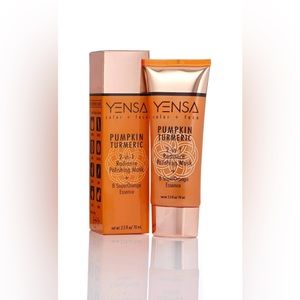 Yensa pumpkin turmeric 2 in 1 radiance polishing mask
